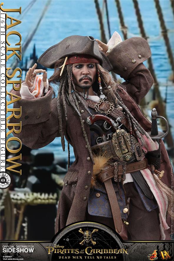 1/6 HOT TOYS - POTC DEAD MEN NO TALES JACK SPARROW