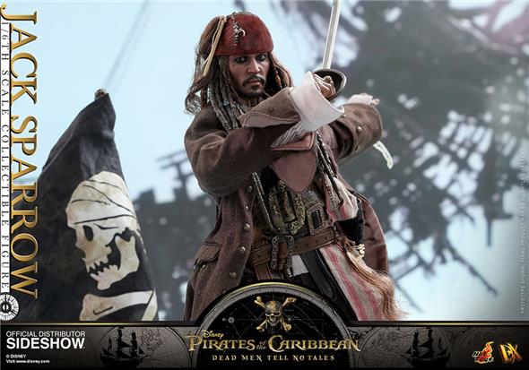 1/6 HOT TOYS - POTC DEAD MEN NO TALES JACK SPARROW