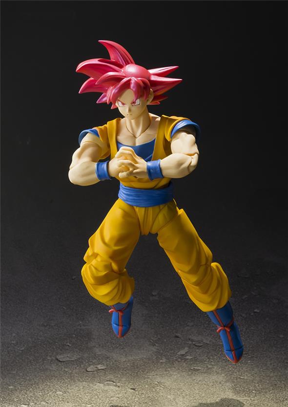 S.H. FIGUARTS - DRAGON BALL SUPER SS GOD SON GOKU