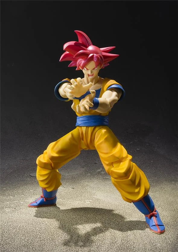 S.H. FIGUARTS - DRAGON BALL SUPER SS GOD SON GOKU