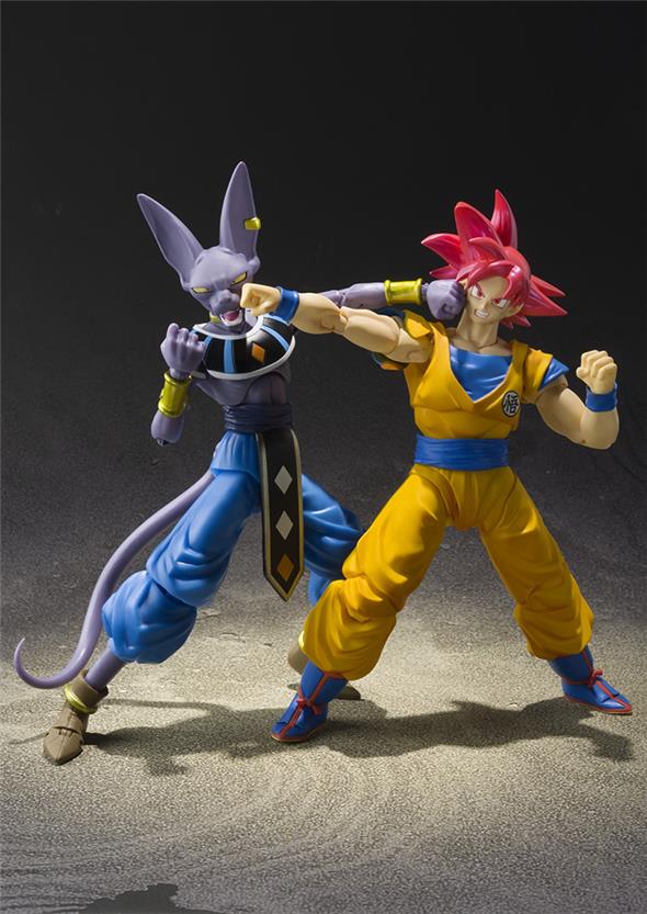 S.H. FIGUARTS - DRAGON BALL SUPER SS GOD SON GOKU