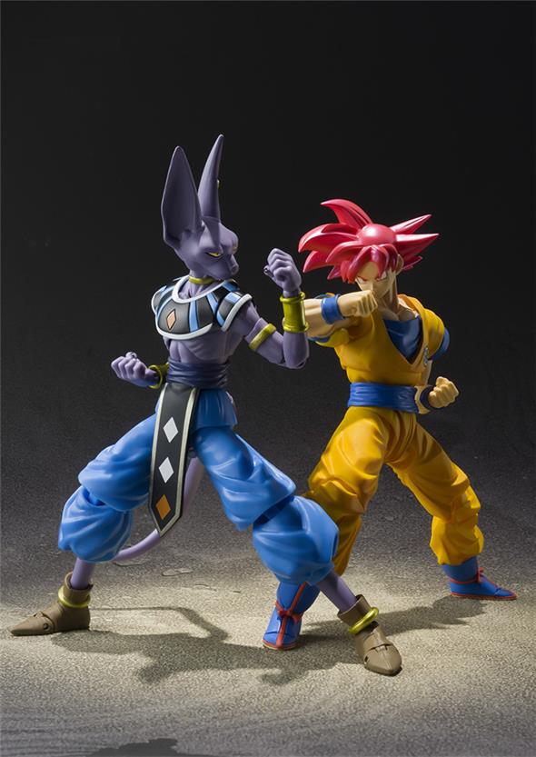 S.H. FIGUARTS - DRAGON BALL SUPER SS GOD SON GOKU