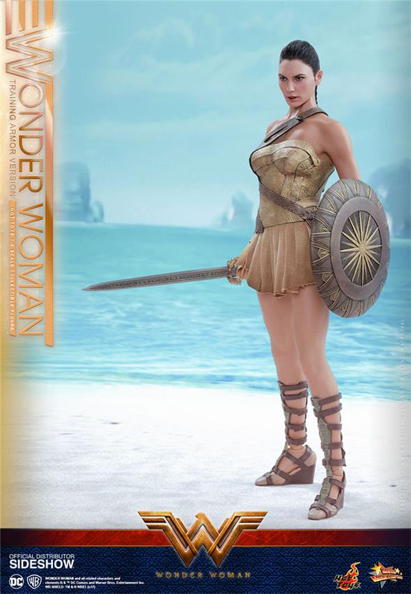 1/6 HOT TOYS - WONDER WOMAN TRAINING ARMOR VERSION
