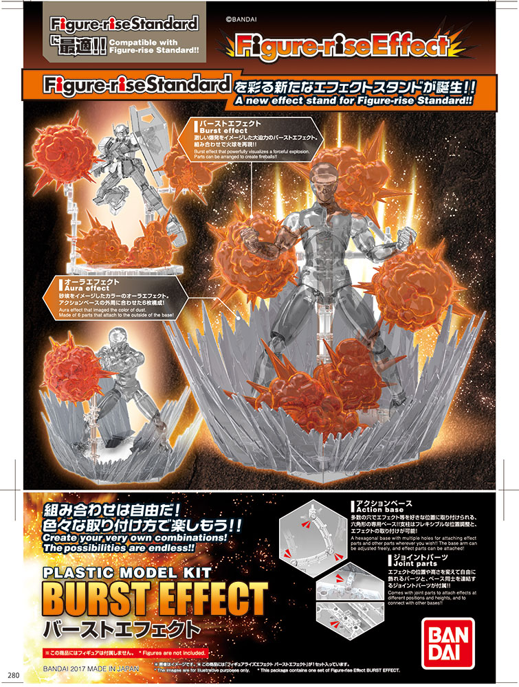 FIGURE RISE - BURST EFFECT