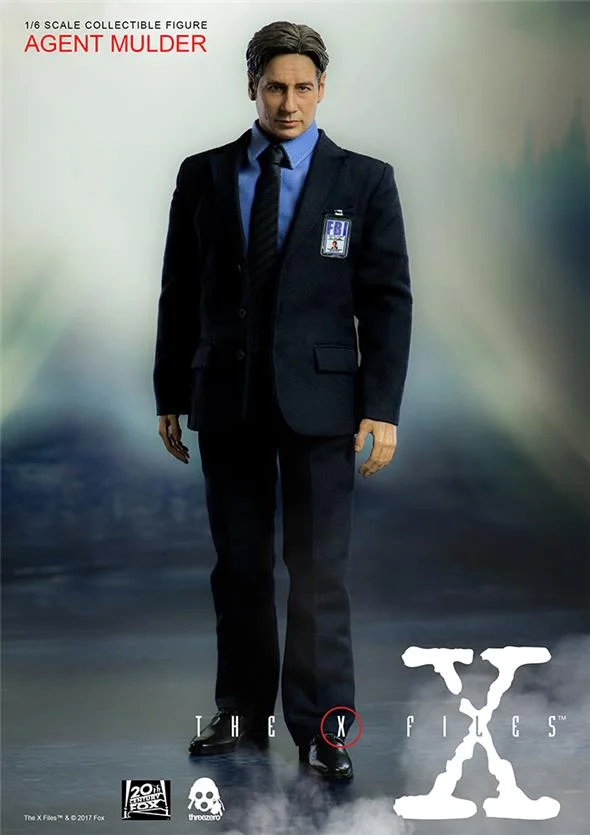 1/6 THREEZERO SCALE COLLECTIBLE FIGURE - X-FILES AGENT MULDER