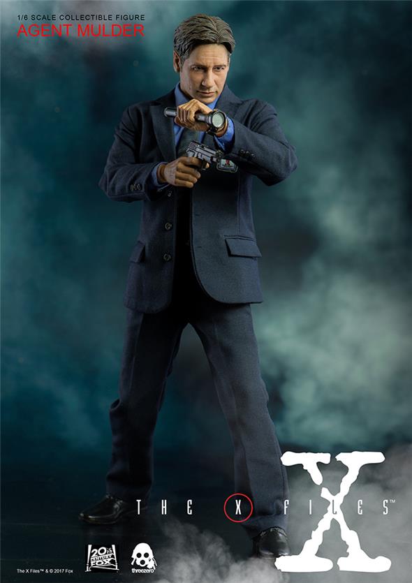 1/6 THREEZERO SCALE COLLECTIBLE FIGURE - X-FILES AGENT MULDER