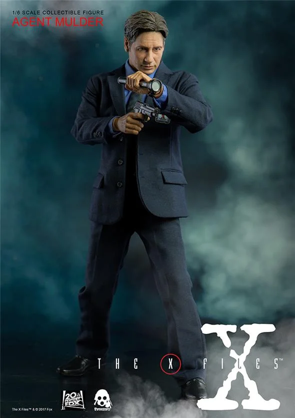 1/6 THREEZERO SCALE COLLECTIBLE FIGURE - X-FILES AGENT MULDER
