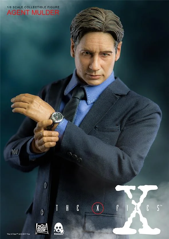 1/6 THREEZERO SCALE COLLECTIBLE FIGURE - X-FILES AGENT MULDER
