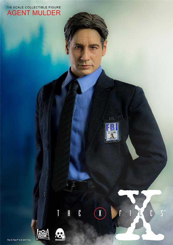 1/6 THREEZERO SCALE COLLECTIBLE FIGURE - X-FILES AGENT MULDER