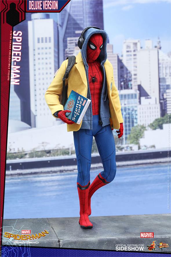 1/6 HOT TOYS - SPIDER-MAN HOMECOMING DELUXE