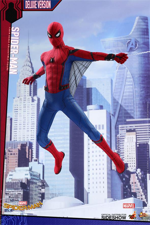 1/6 HOT TOYS - SPIDER-MAN HOMECOMING DELUXE