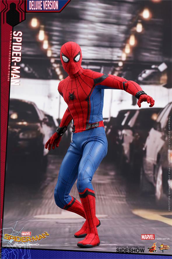 1/6 HOT TOYS - SPIDER-MAN HOMECOMING DELUXE