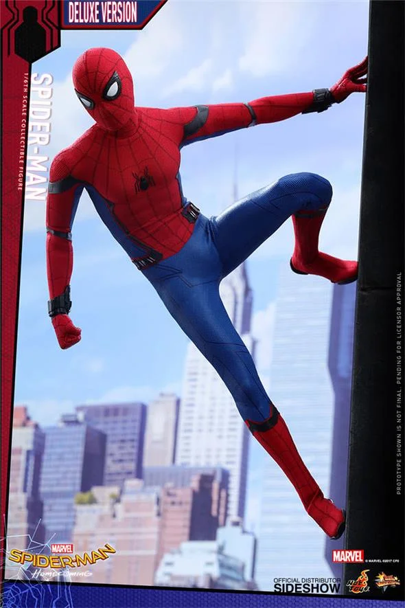 1/6 HOT TOYS - SPIDER-MAN HOMECOMING DELUXE