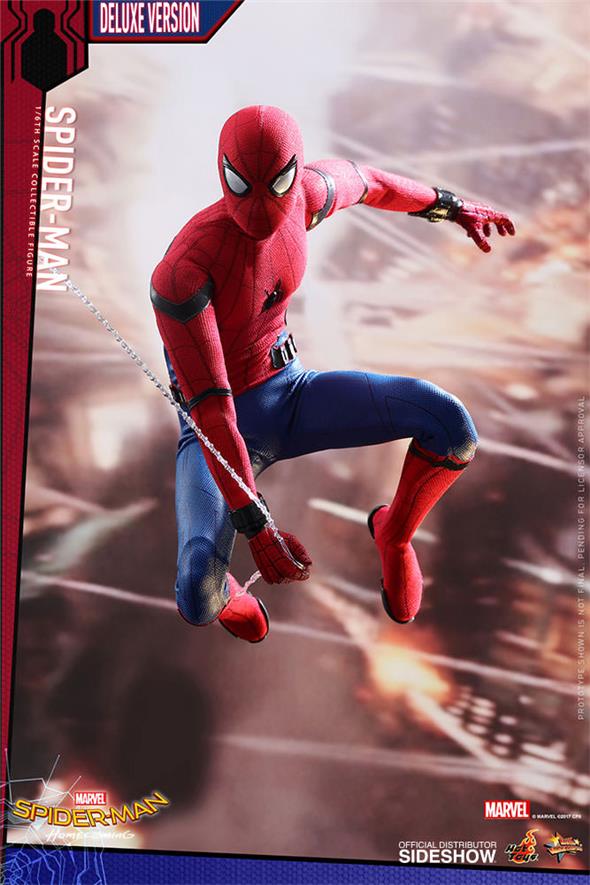 1/6 HOT TOYS - SPIDER-MAN HOMECOMING DELUXE