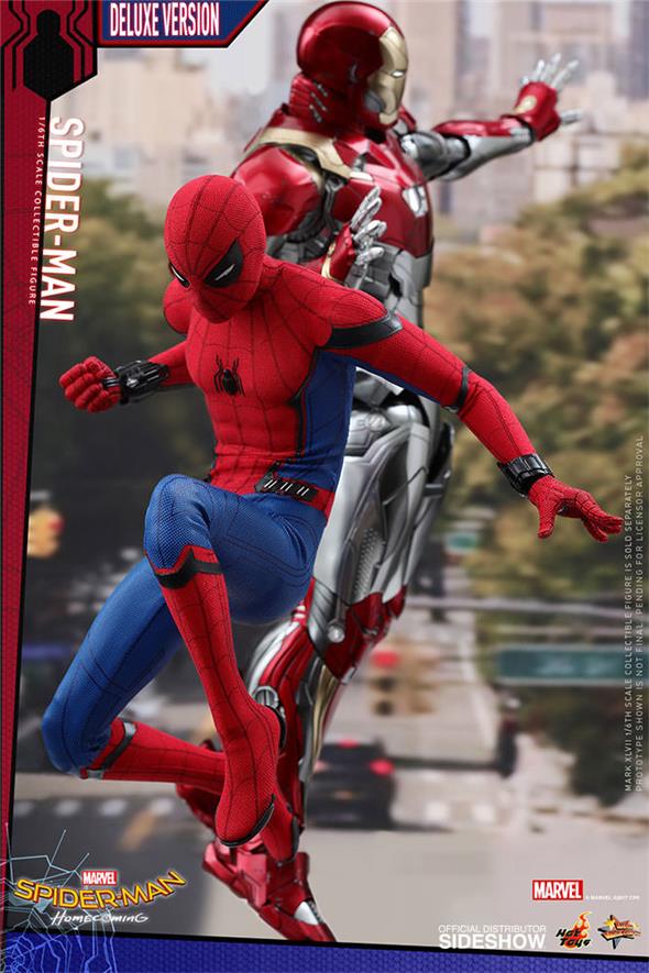 1/6 HOT TOYS - SPIDER-MAN HOMECOMING DELUXE