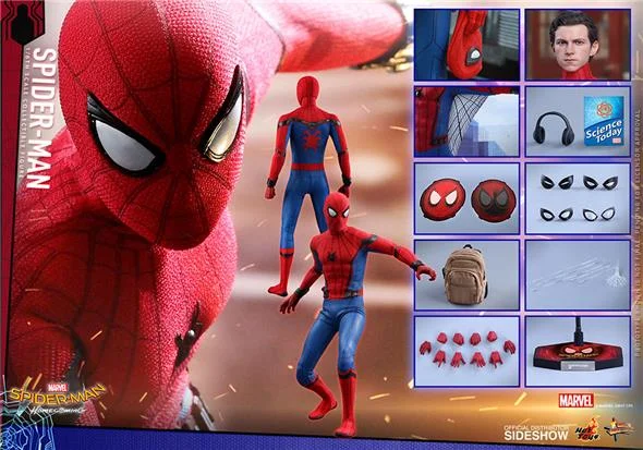 1/6 HOT TOYS - SPIDER-MAN HOMECOMING
