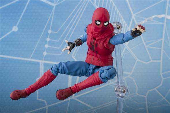 S.H. FIGUARTS - SPIDER-MAN HOME SUIT AND WALL SH FIGUARTS