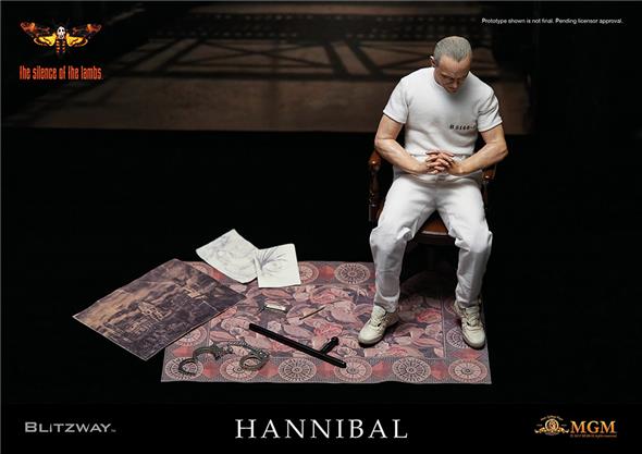 1/6 HANNIBAL LECTER WHITE PRISON UNIFORM