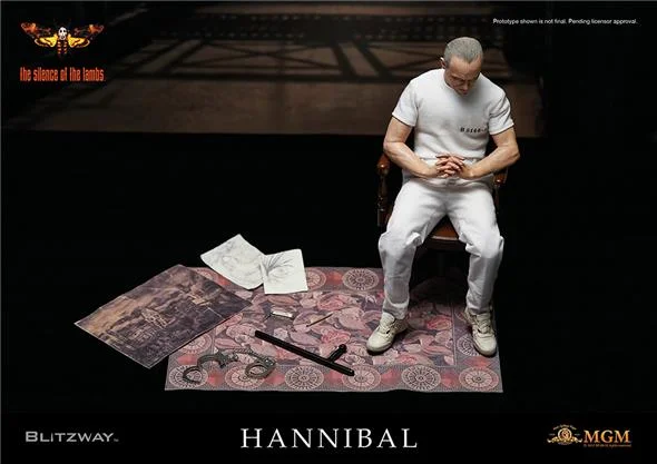 1/6 HANNIBAL LECTER WHITE PRISON UNIFORM