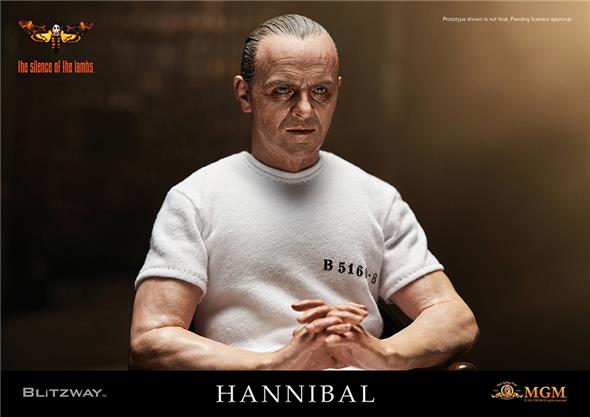 1/6 HANNIBAL LECTER WHITE PRISON UNIFORM