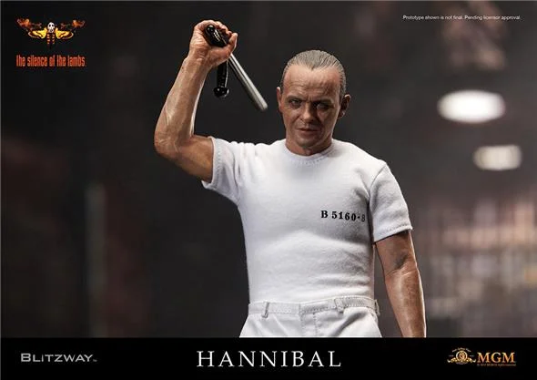 1/6 HANNIBAL LECTER WHITE PRISON UNIFORM