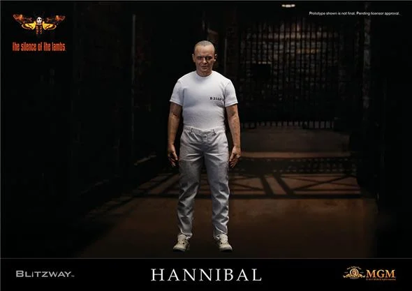 1/6 HANNIBAL LECTER WHITE PRISON UNIFORM