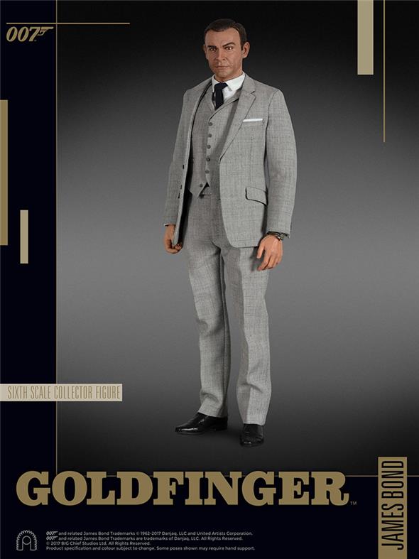 1/6 BIG CHIEF - 007 JAMES BOND CONNERY GOLDFINGER