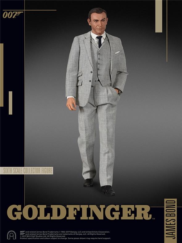 1/6 BIG CHIEF - 007 JAMES BOND CONNERY GOLDFINGER