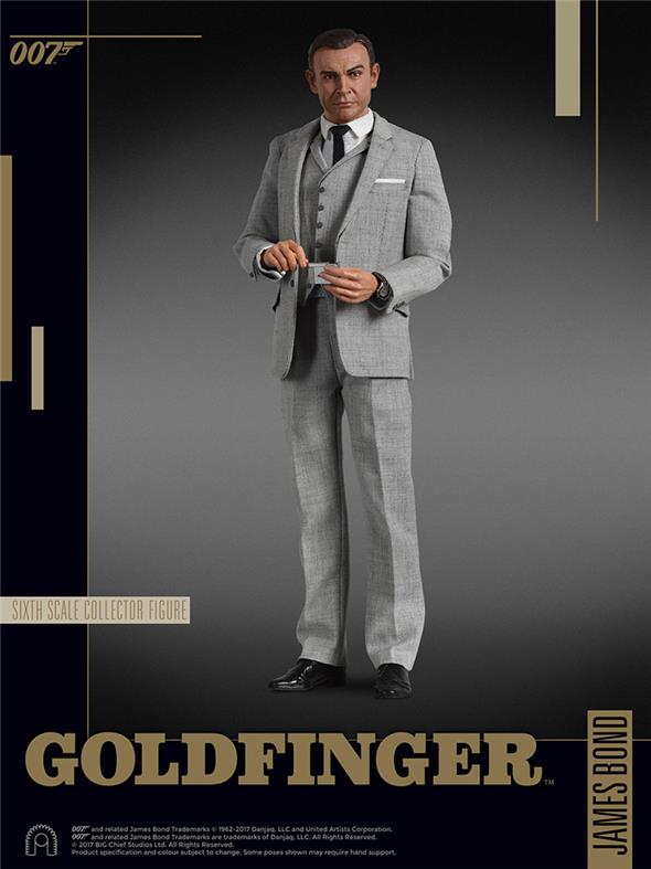 1/6 BIG CHIEF - 007 JAMES BOND CONNERY GOLDFINGER