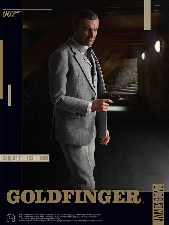 1/6 BIG CHIEF - 007 JAMES BOND CONNERY GOLDFINGER