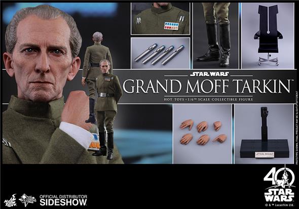 1/6 HOT TOYS - STAR WARS EP IV GRAND MOFF TARKIN