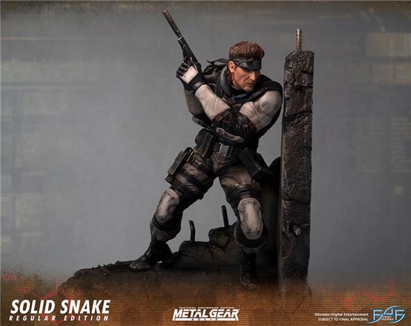 MGS SOLID SNAKE STATUE