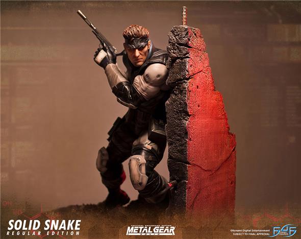 MGS SOLID SNAKE STATUE