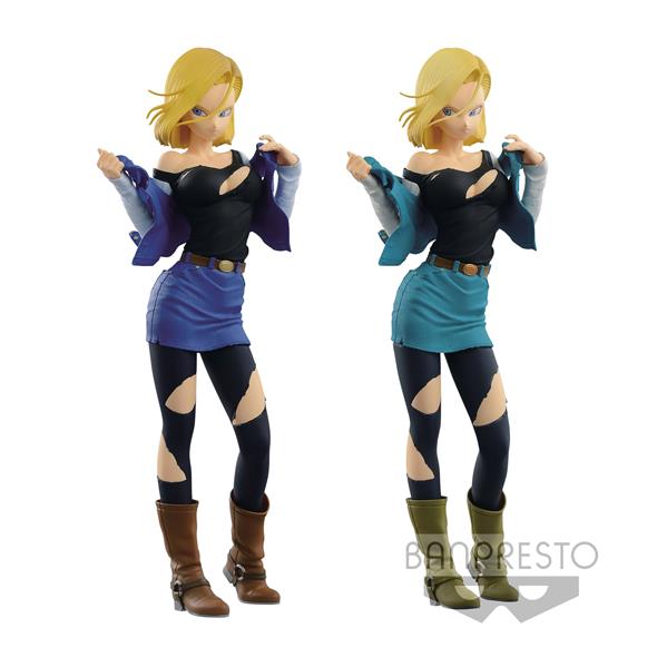 DRAGON BALL Z GLITTER & GLAMOURS - ANDROID NO.18 RANDOM