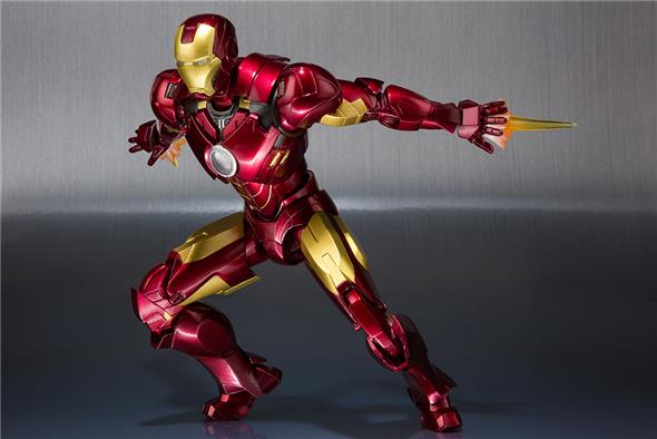 S.H.FIGUARTS - IRON MAN MARK 4 + HALL OF ARMOR SET