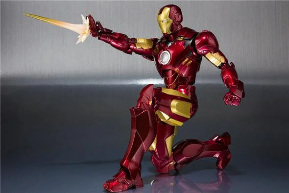 S.H.FIGUARTS - IRON MAN MARK 4 + HALL OF ARMOR SET
