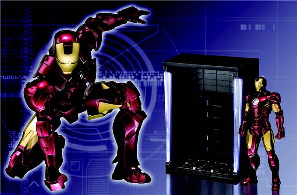 S.H.FIGUARTS - IRON MAN MARK 4 + HALL OF ARMOR SET
