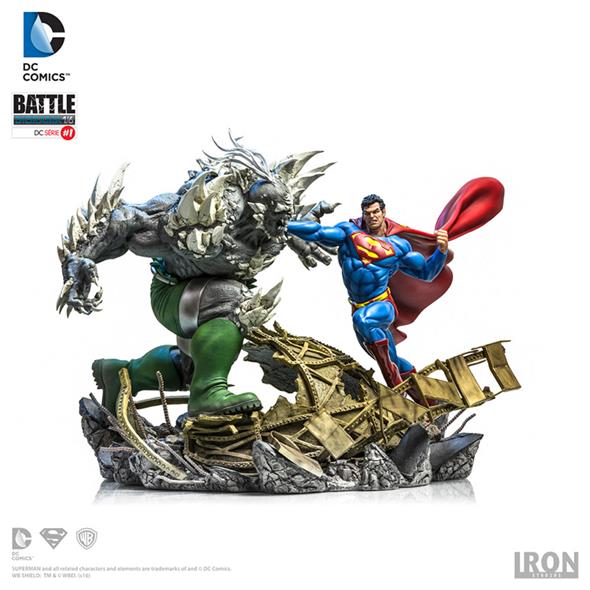 1/6 IRON STUDIOS - SUPERMAN VS DOOMSDAY DIORAMA