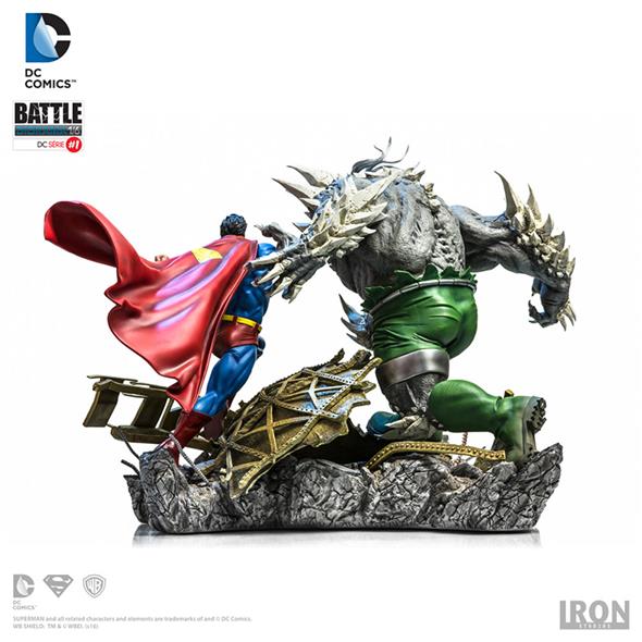 1/6 IRON STUDIOS - SUPERMAN VS DOOMSDAY DIORAMA