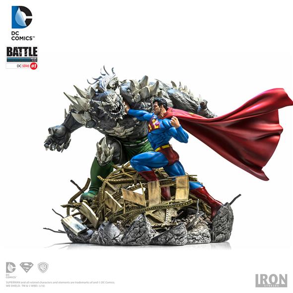 1/6 IRON STUDIOS - SUPERMAN VS DOOMSDAY DIORAMA