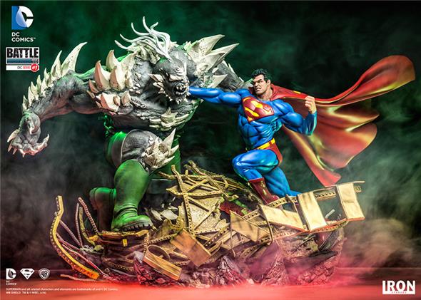 1/6 IRON STUDIOS - SUPERMAN VS DOOMSDAY DIORAMA