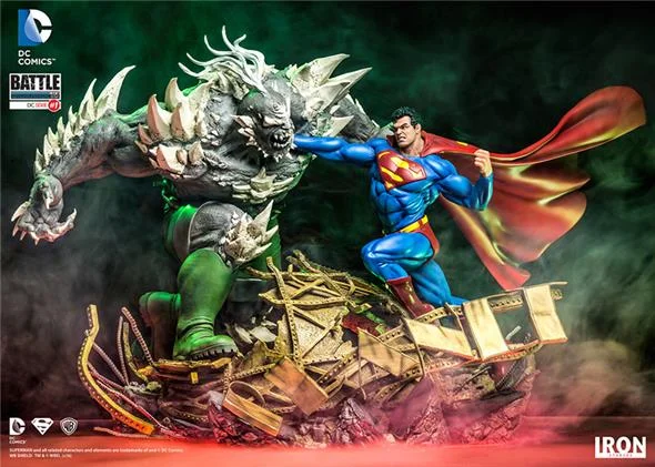 1/6 IRON STUDIOS - SUPERMAN VS DOOMSDAY DIORAMA