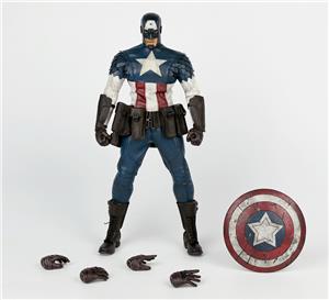 1/6TH SCALE COLLECTIBLE FIGURE SET - NIGHT MISSION CAPTAIN AMERICA