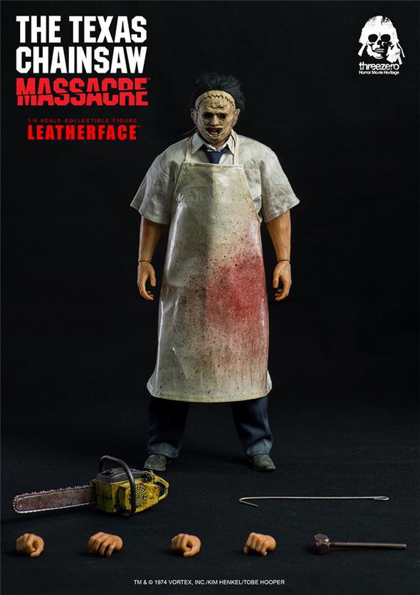 1/6 THREEZERO - TEXAS CS MASSACRE LEATHERFACE