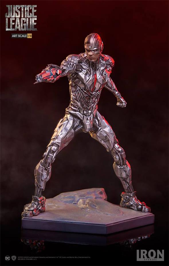 1/10 JUSTICE LEAGUE - CYBORG ART STATUE