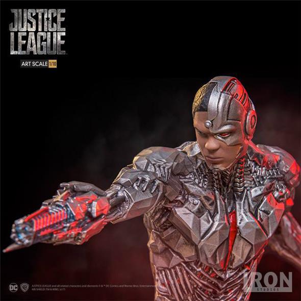 1/10 JUSTICE LEAGUE - CYBORG ART STATUE