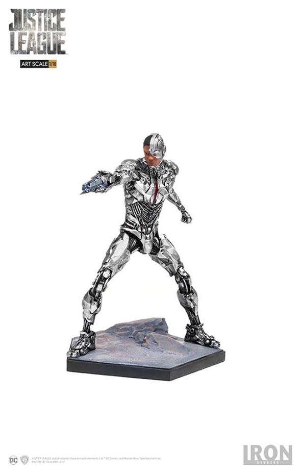 1/10 JUSTICE LEAGUE - CYBORG ART STATUE