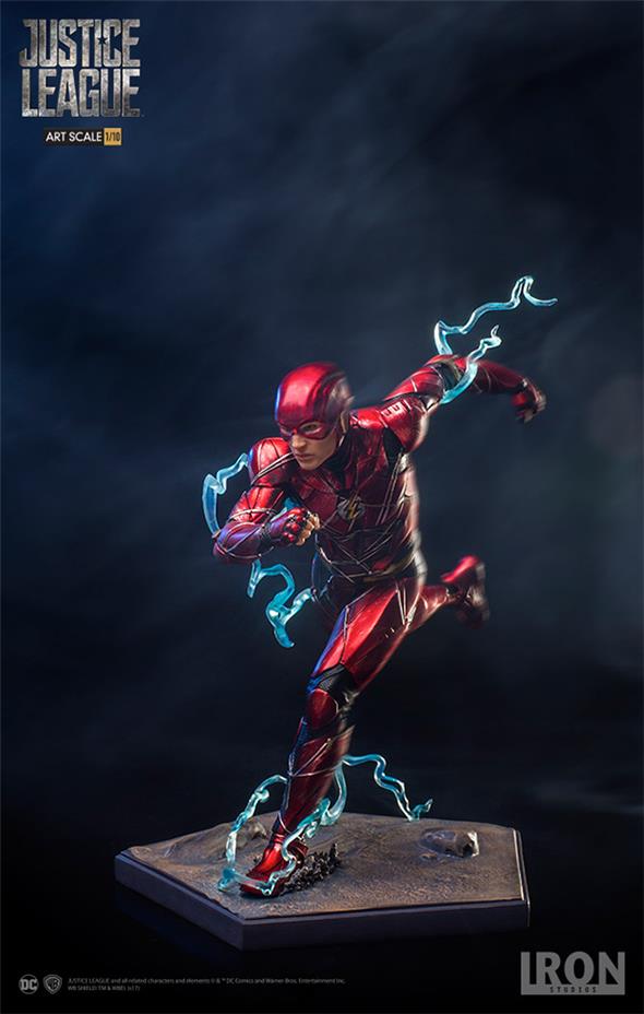 1/10 JUSTICE LEAGUE - THE FLASH ART STATUE