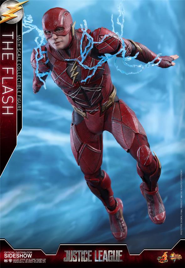 1/6 HOT TOYS - JUSTICE LEAGUE - THE FLASH