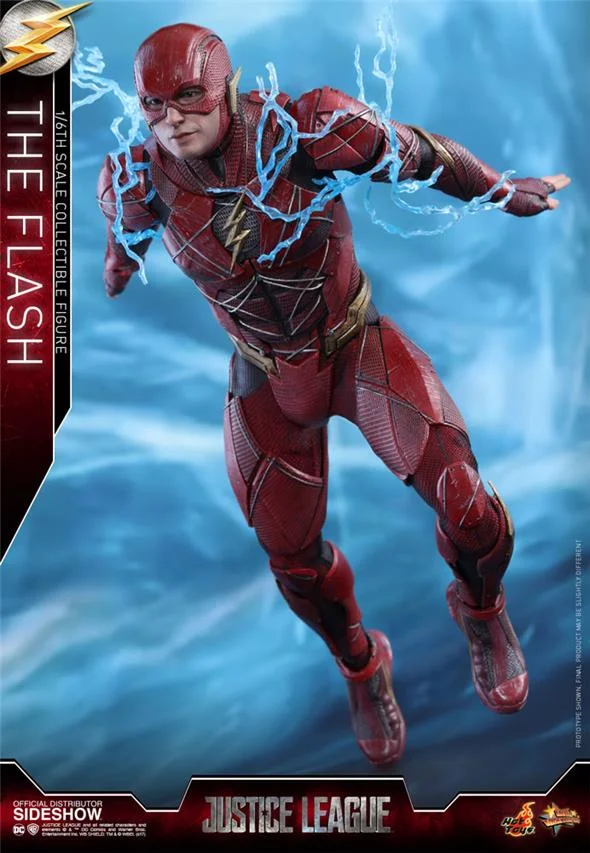 1/6 HOT TOYS - JUSTICE LEAGUE - THE FLASH